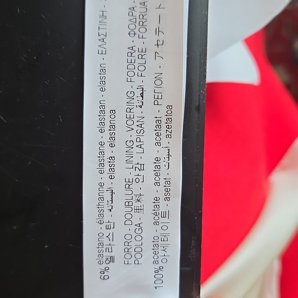 ZARA NEW WOMAN LONG BLAZER WITH LINED MATCHING BELT DRESS RED 2382/940 S - Picture 8 of 9